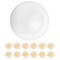 Nuwatt 5/6" LED Flush Mount Ceiling Light, Dimmable Retrofit Disk Recessed Lighting Fixture, 2700K, PK12 NW-R-DSK-6-15W-27K-12P - alternate 1